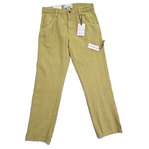 Paper Cloth & Denim Men’s Carpenter Jeans 36 x 32 Relaxed Tapered Beige Y2K